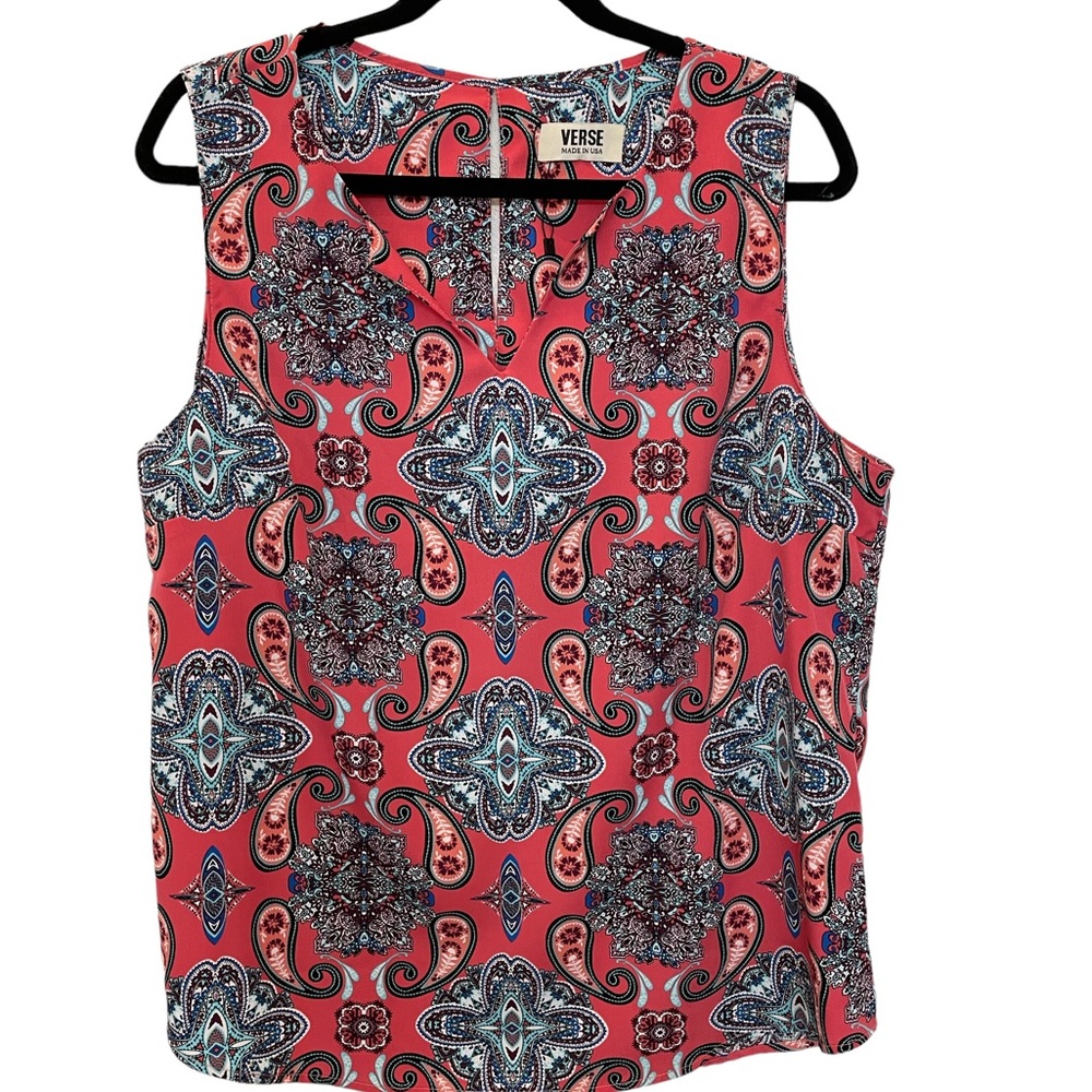 Verse Sleeveless Top L